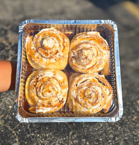 Caramel Apple cinnamon rolls (dozen)