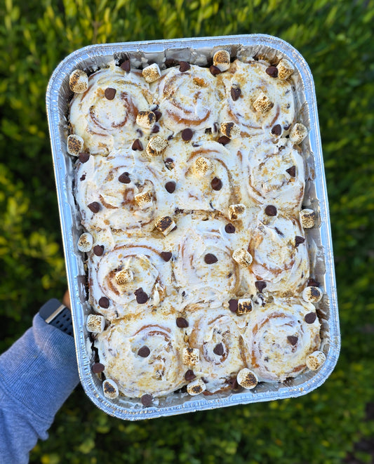 S'mores Cinnamon Rolls