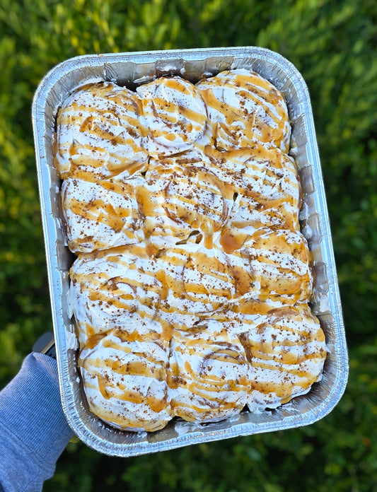 Caramel Apple cinnamon rolls (dozen)